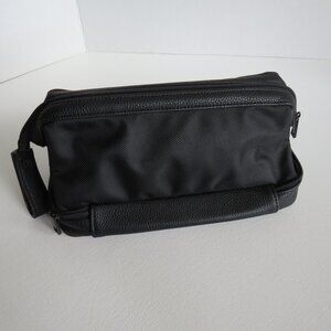 DKP Men’s Black Zipper Closure Toiletry Travel Bag